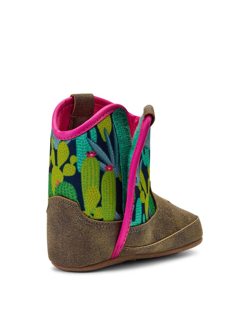 Botas Occidentales Ariat Stompers Roswell Niños Marrones | ZQNY51083