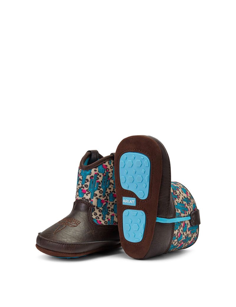 Botas Occidentales Ariat Stompers Sonora Niños Marrones | LEQV34097