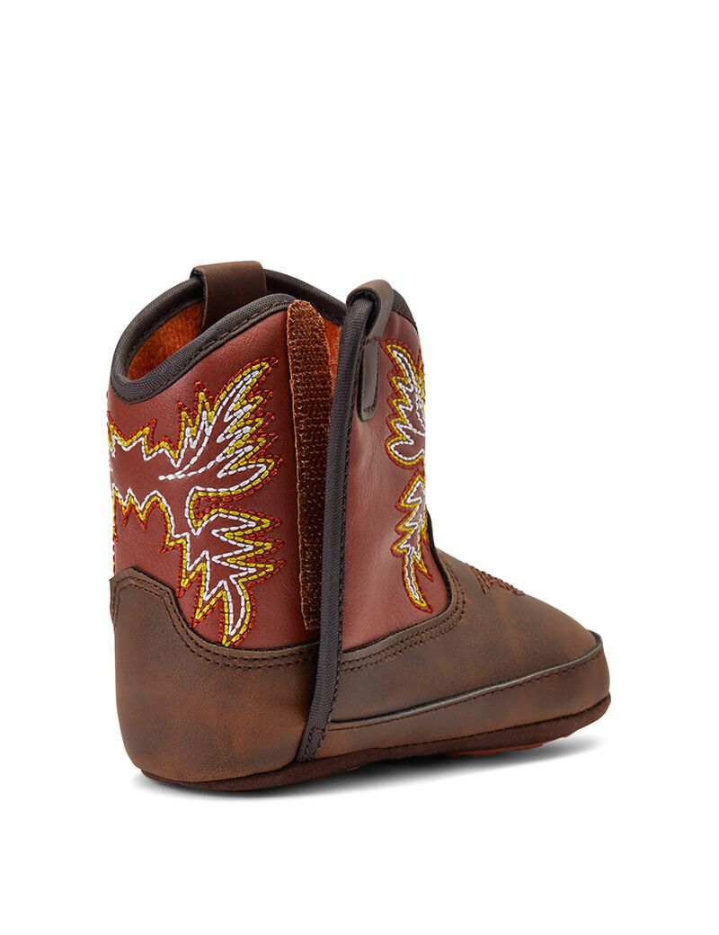 Botas Occidentales Ariat Stompers Workhog Niños Marrones | GKET89450