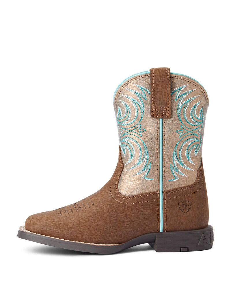 Botas Occidentales Ariat Storm Niños Multicolor | JMDZ14985