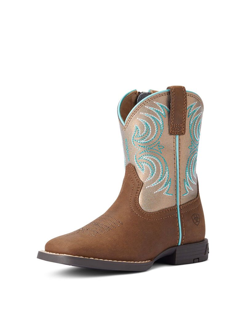 Botas Occidentales Ariat Storm Niños Multicolor | JMDZ14985