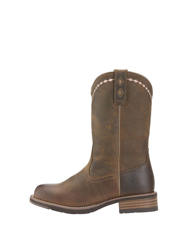 Botas Occidentales Ariat Unbridled Roper Mujer Marrones | NWJT45206