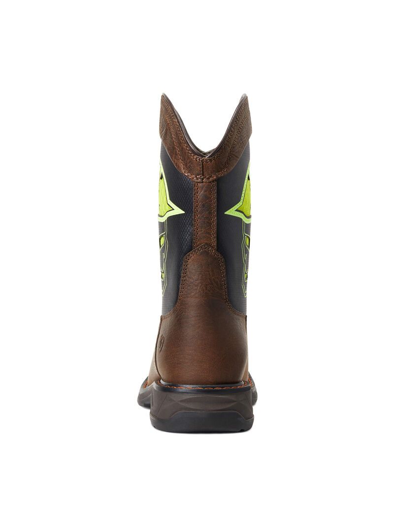 Botas Occidentales Ariat Workhog Xt Venttek All-nighter Niños Rojas | ECQJ01539