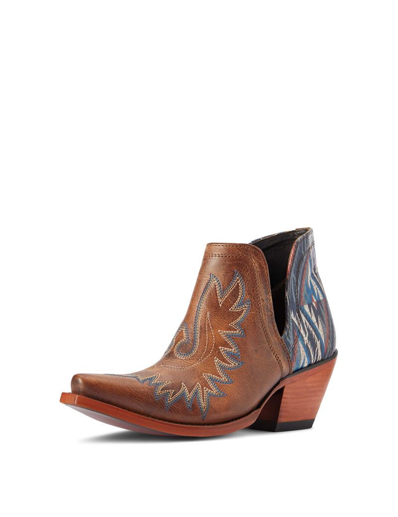 Botines Ariat Dixon Chimayo Western Mujer Marrones | VKUI56438