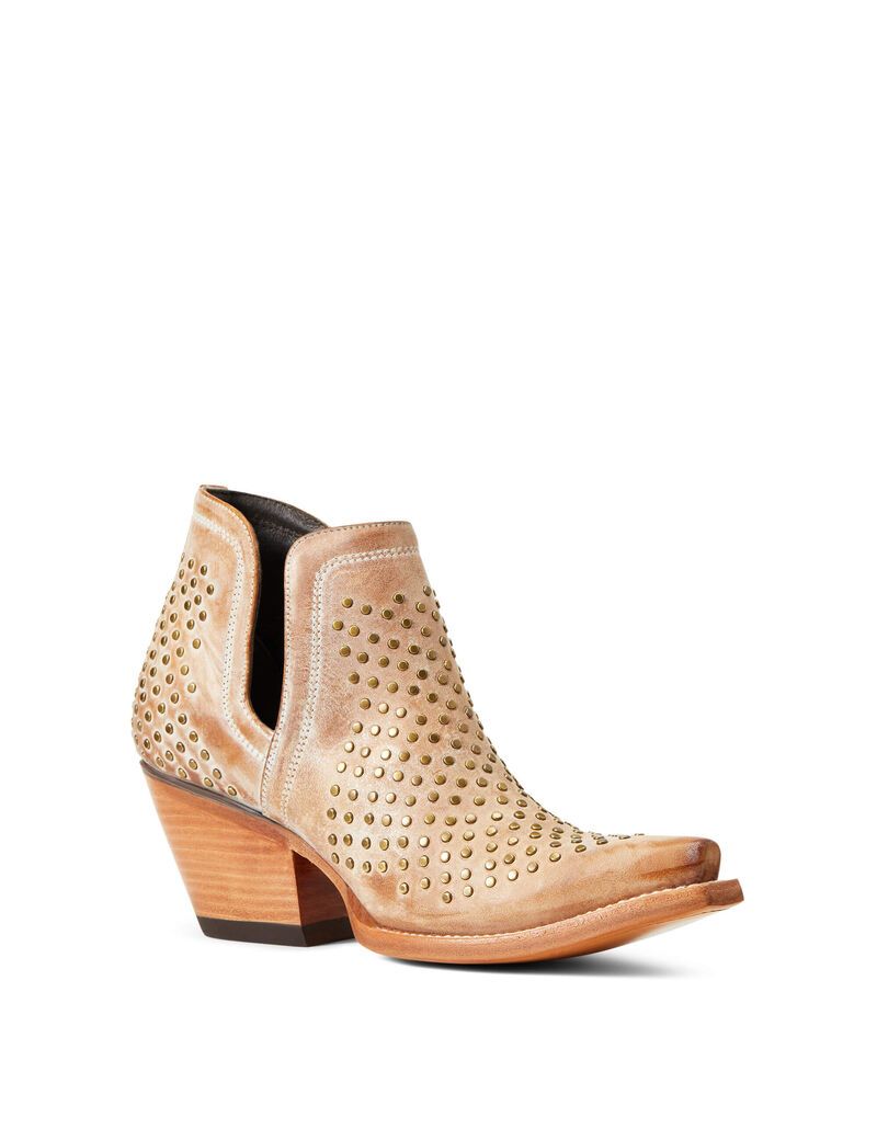 Botines Ariat Dixon Studs Western Mujer Marrones | RLKF69312