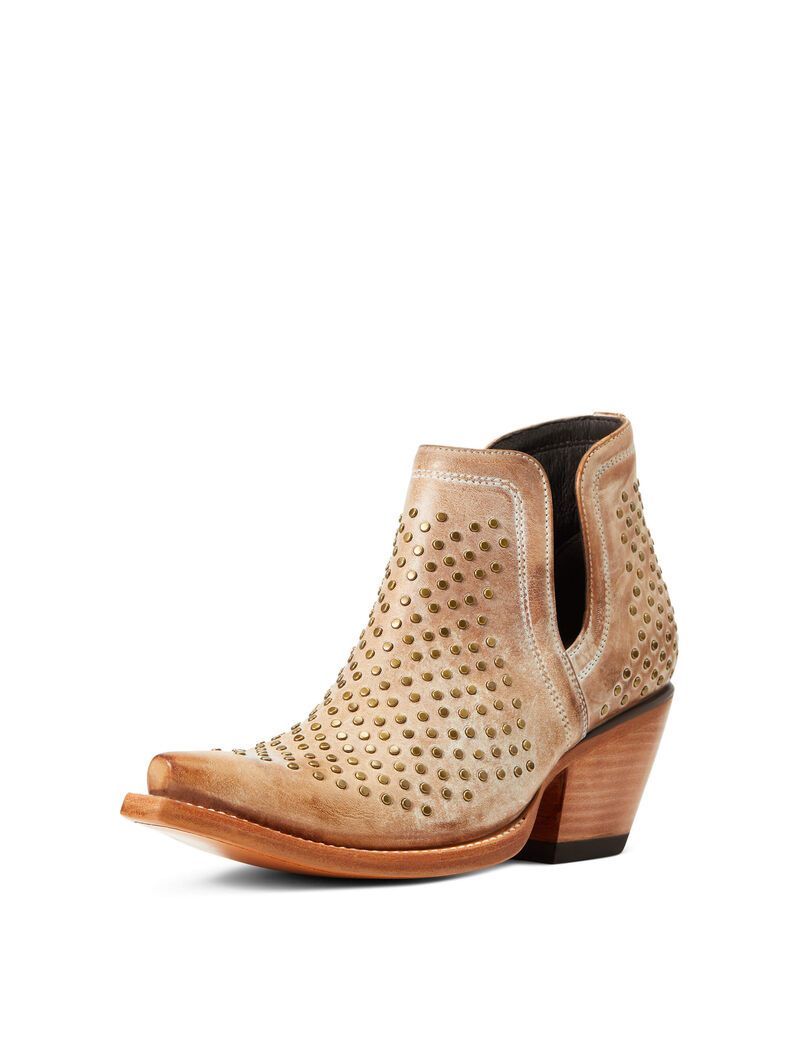 Botines Ariat Dixon Studs Western Mujer Marrones | RLKF69312