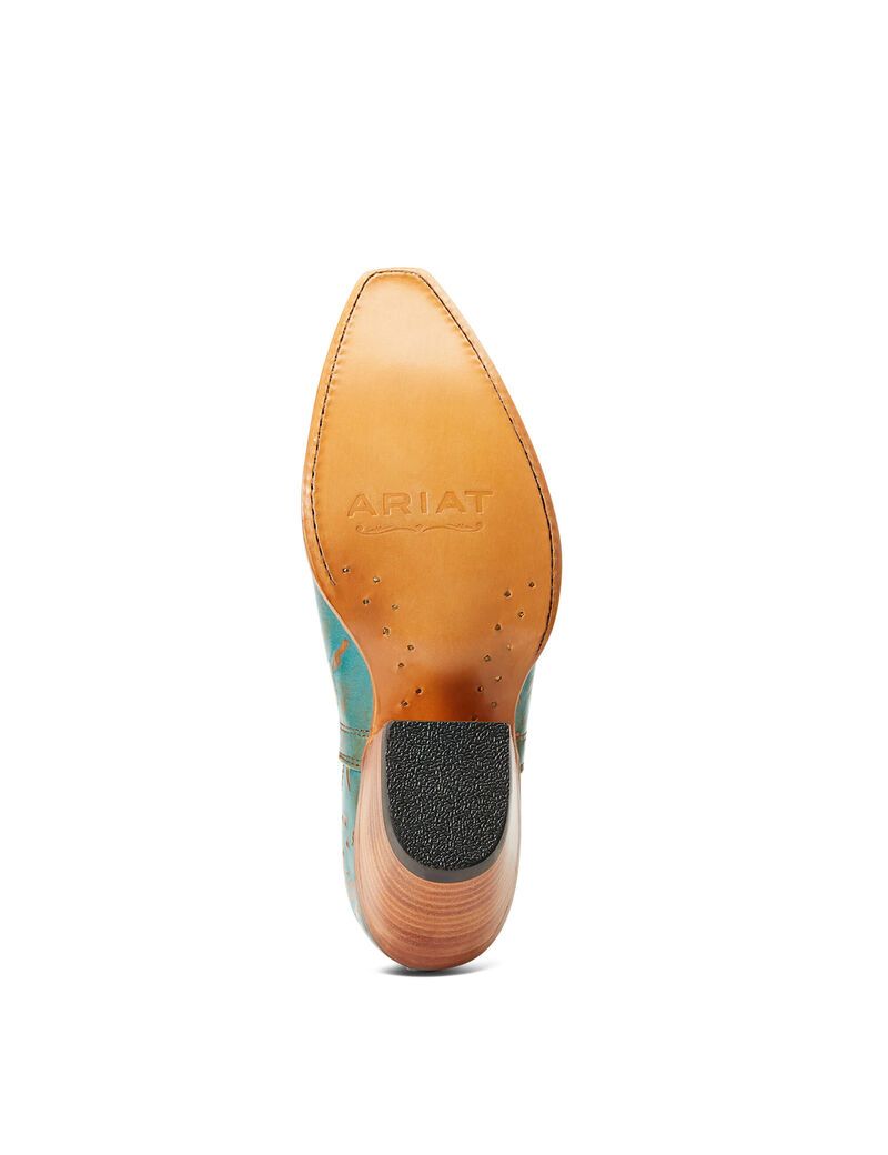 Botines Ariat Dixon Western Mujer Turquesa | HBXU20584