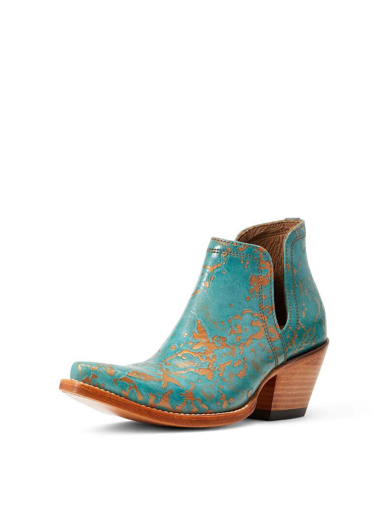 Botines Ariat Dixon Western Mujer Turquesa | HBXU20584