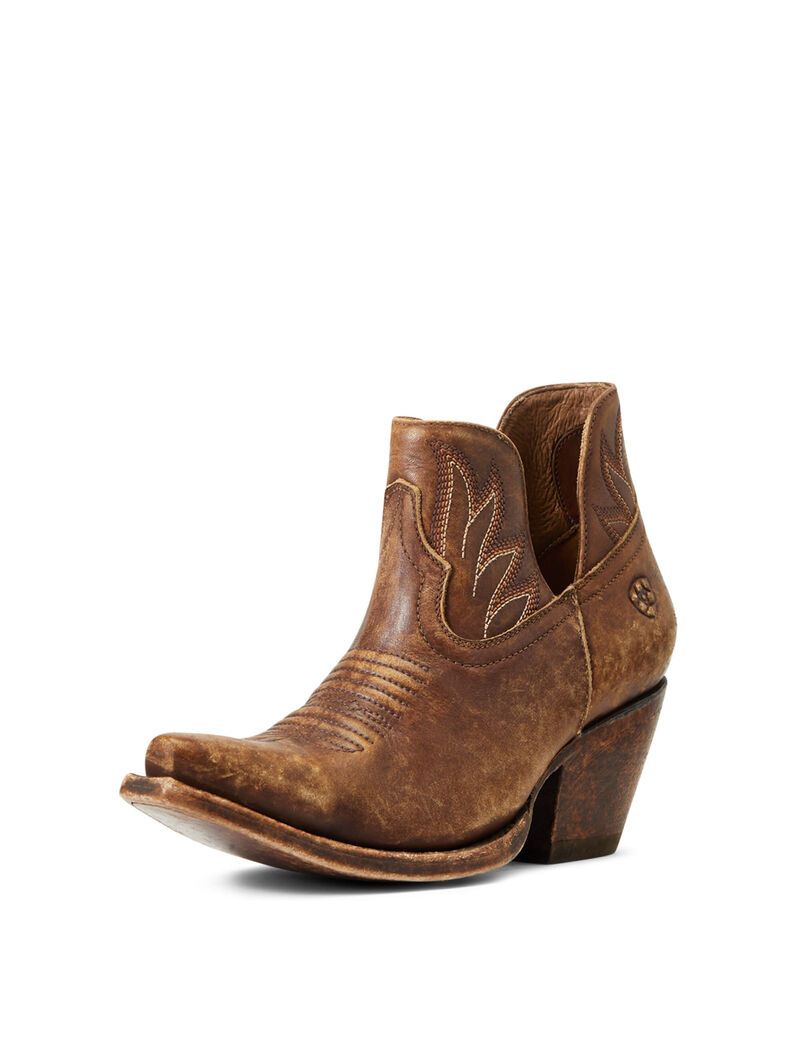 Botines Ariat Hazel Western Mujer Marrones | GMND96185