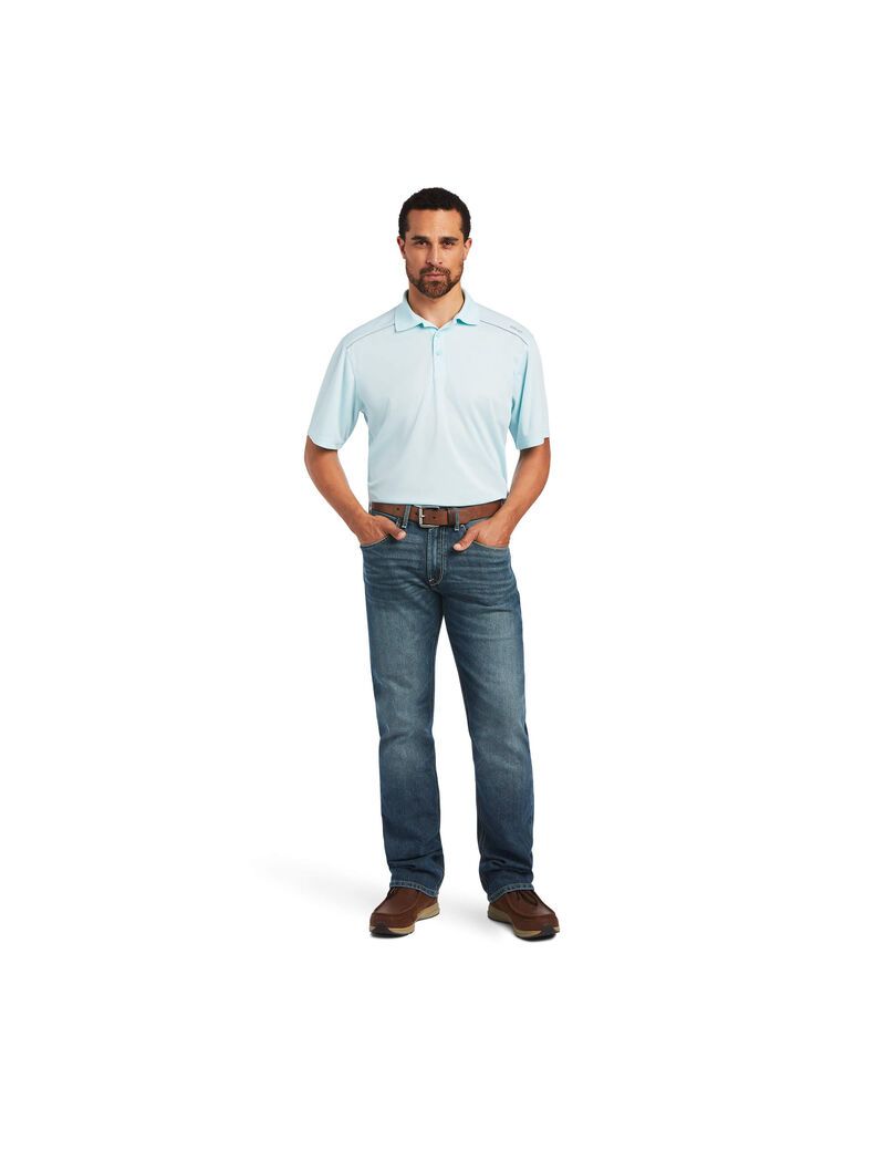 Camisa Polo Ariat TEK 2.0 Hombre Multicolor | FCBL36547