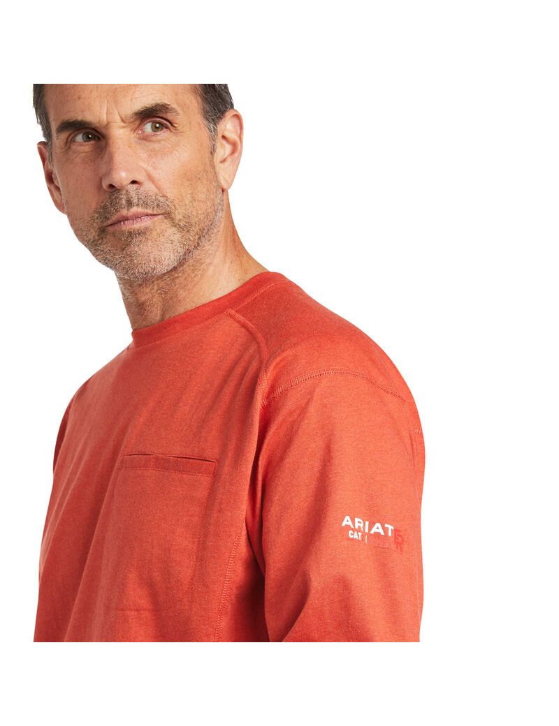 Camisas Ariat FR Air Crew Hombre Multicolor | QKAG63248