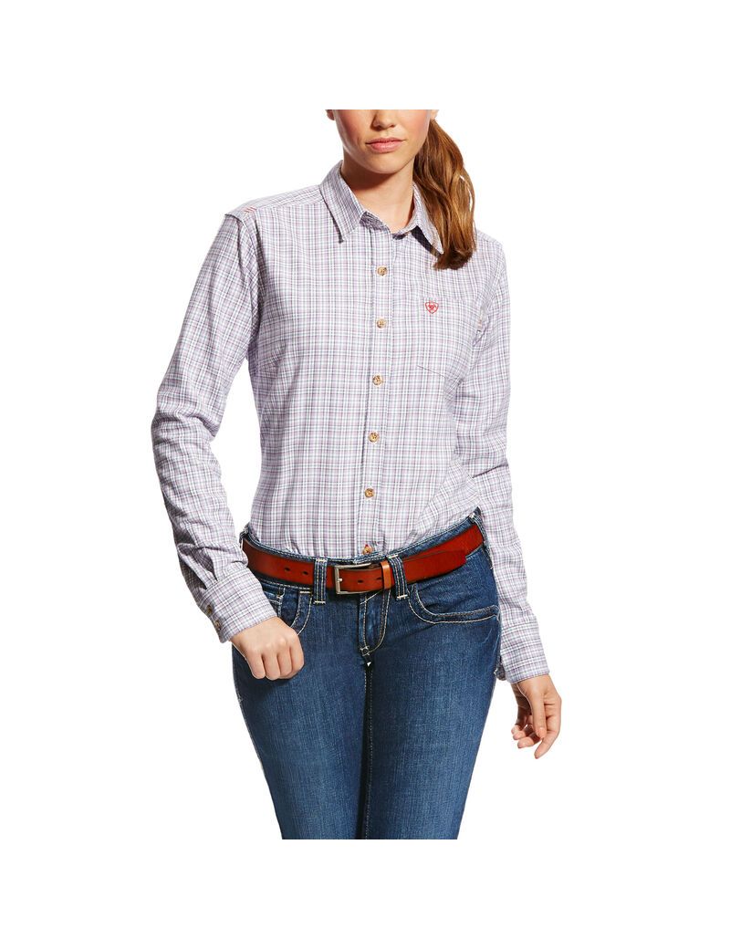 Camisas Ariat FR Marion Trabajo Mujer Moradas | UCEM84261