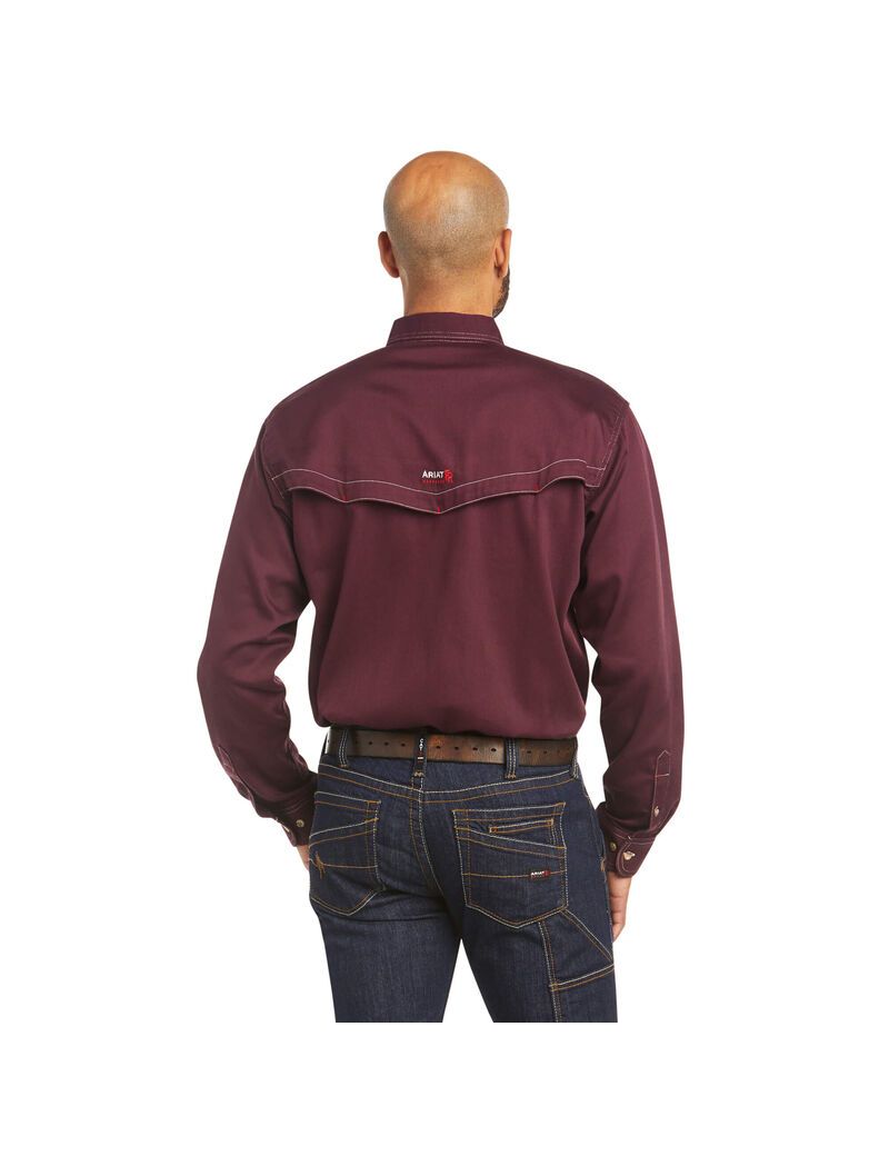 Camisas Ariat FR Vented Trabajo Hombre Multicolor | ULDW29760