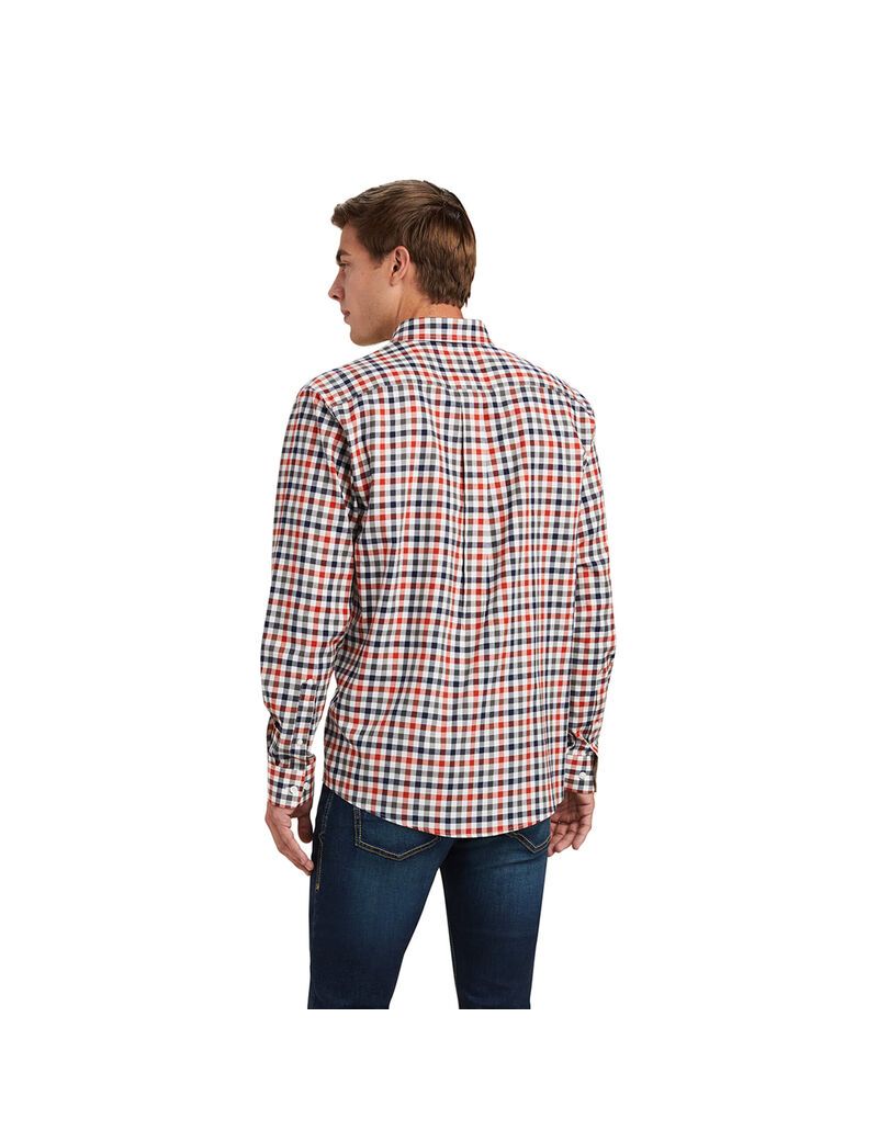 Camisas De Traje Ariat Clement Hombre Multicolor | GXJL38091