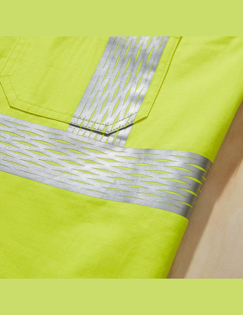 Camisas De Traje Ariat FR Hi-Vis Trabajo Hombre Amarillo | OJGL36085