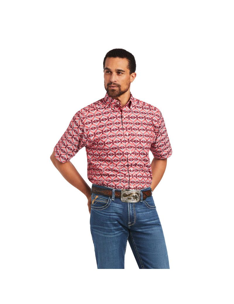 Camisas De Traje Ariat Frankie Classic Fit Hombre Multicolor | YDWJ78520