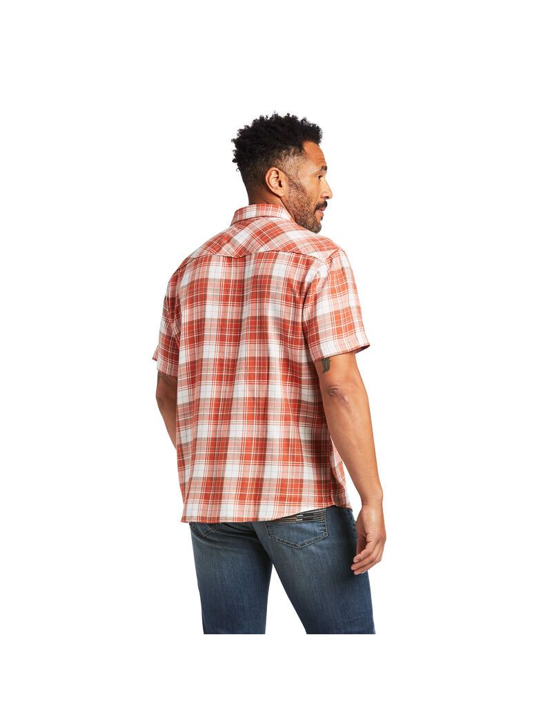 Camisas De Traje Ariat Harley Retro Fit Hombre Marrones | TXVI59734