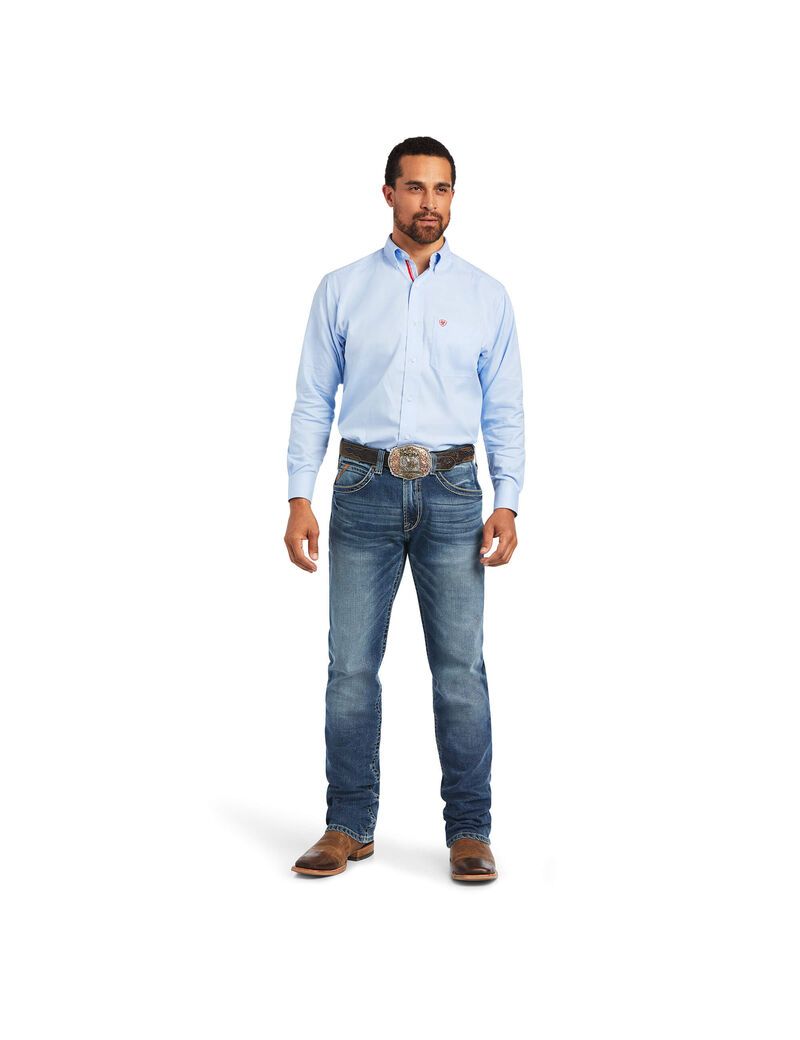 Camisas De Traje Ariat Pro Series Fisher Classic Fit Hombre Multicolor | AMTG72950