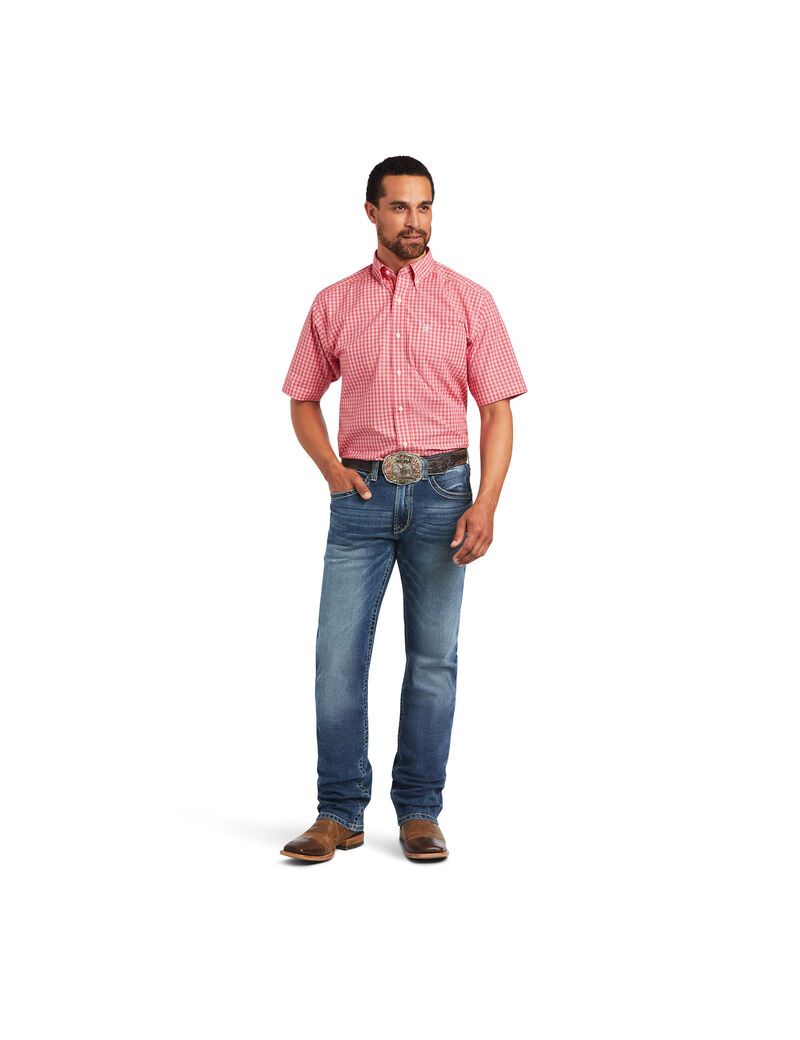 Camisas De Traje Ariat Pro Series Fox Classic Fit Hombre Multicolor | NJMS53621