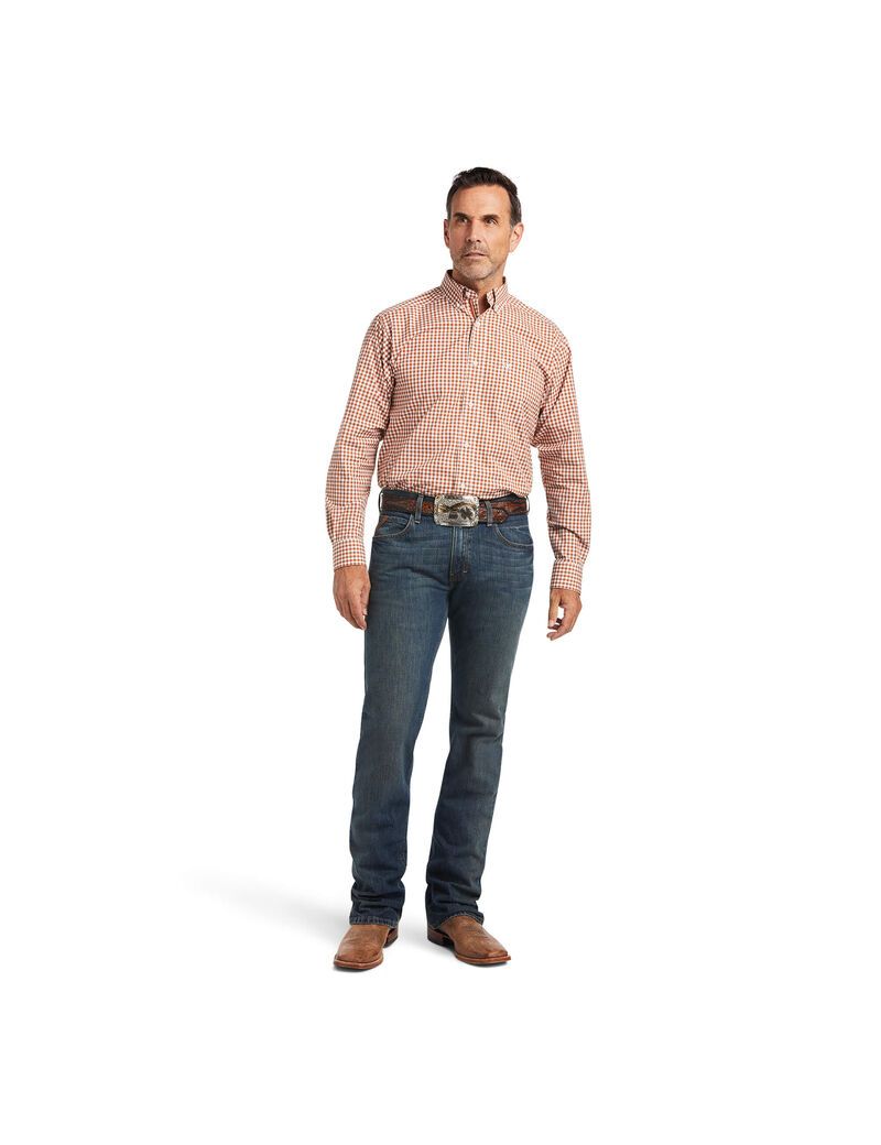 Camisas De Traje Ariat Pro Series Kash Classic Fit Hombre Multicolor | FDKU30296