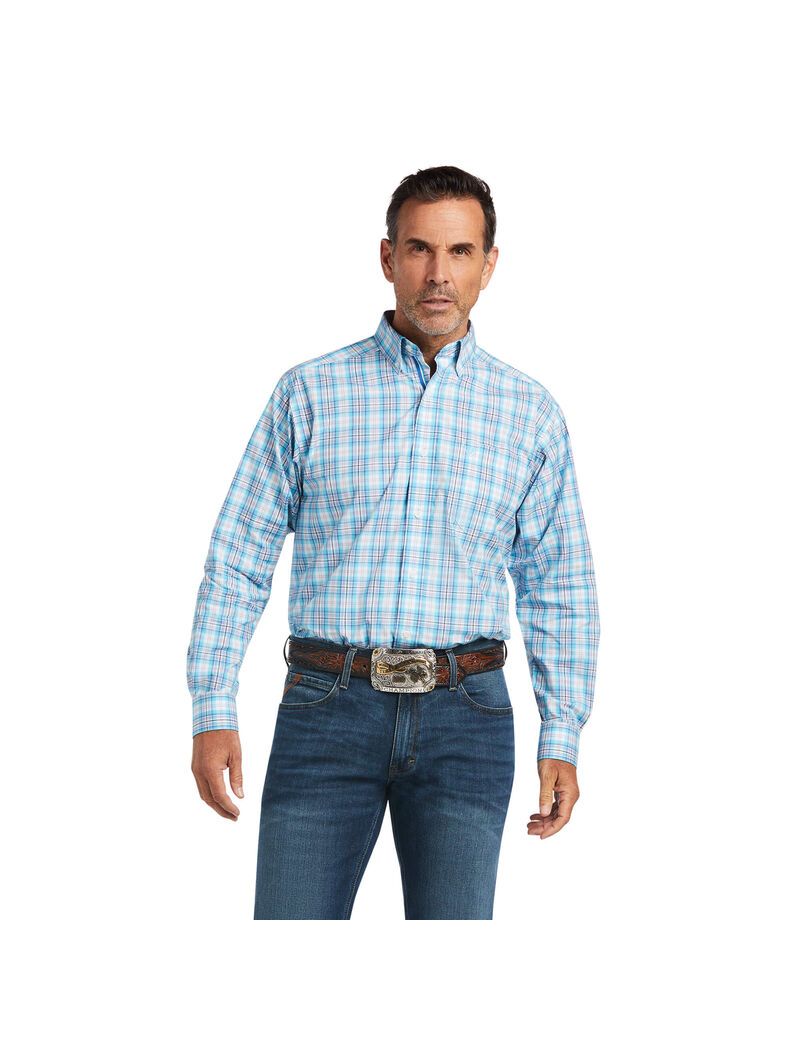 Camisas De Traje Ariat Pro Series Quimby Classic Fit Hombre Multicolor | JDUN95106