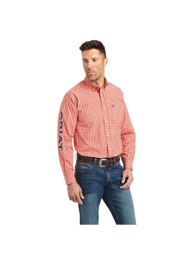 Camisas De Traje Ariat Pro Series Team Malcolm Classic Fit Hombre Multicolor | TBRZ01739