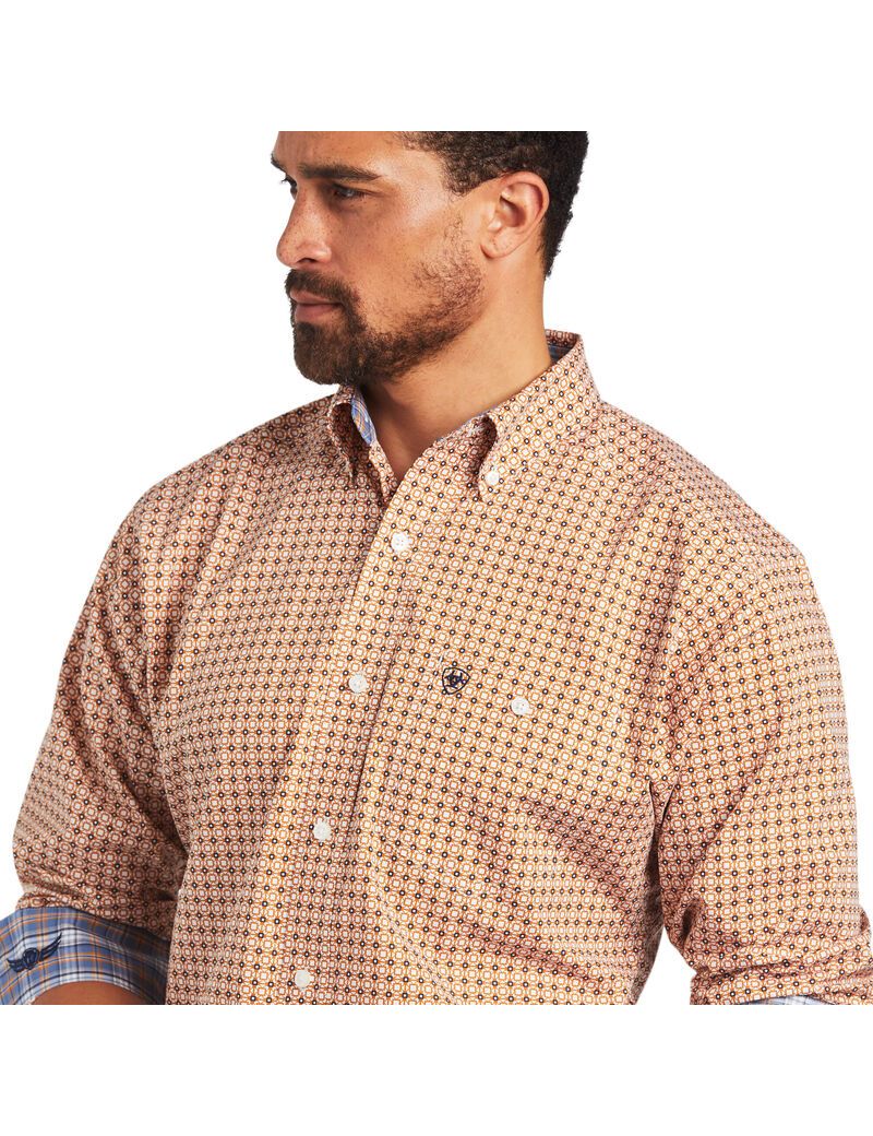 Camisas De Traje Ariat Relentless Braiding Stretch Classic Fit Hombre Multicolor | DARB65483