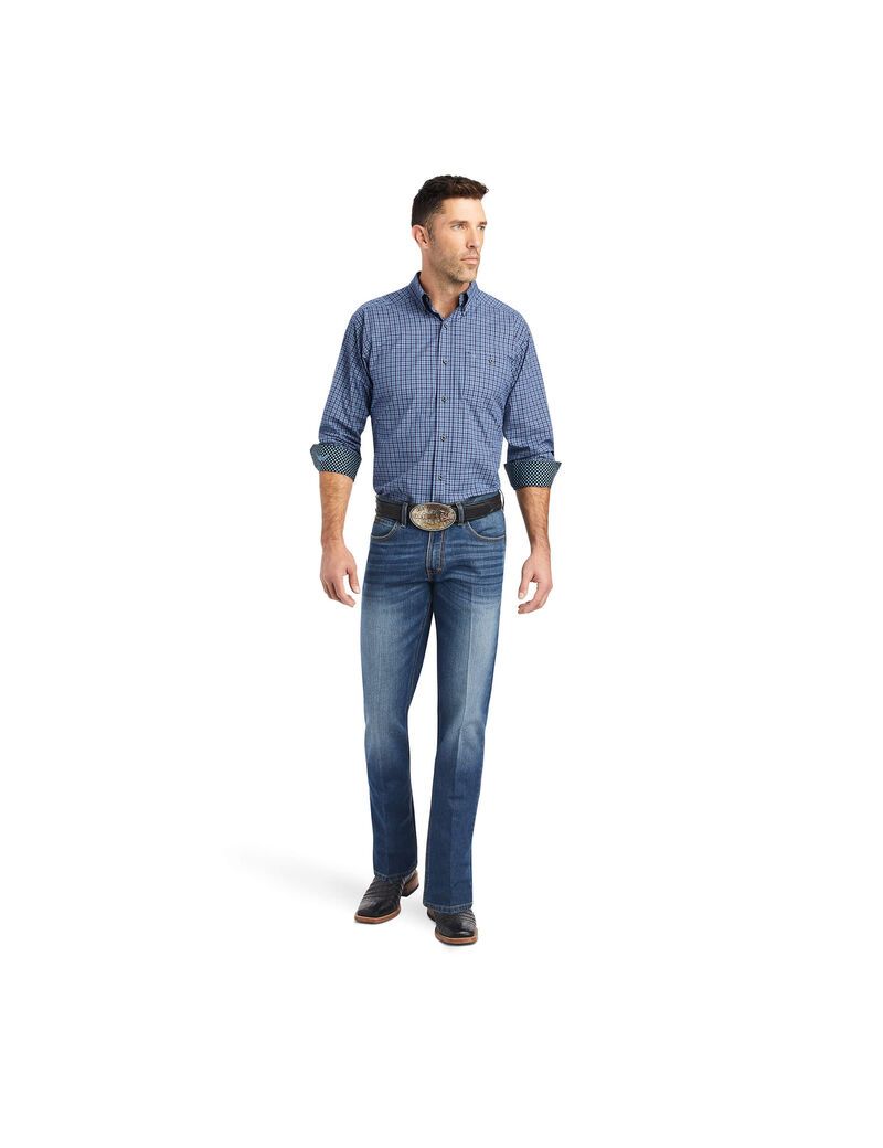 Camisas De Traje Ariat Relentless Reverence Stretch Classic Fit Hombre Multicolor | VMYJ25731