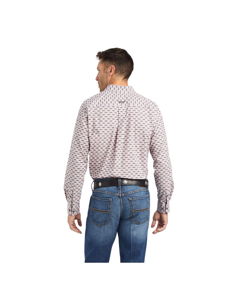 Camisas De Traje Ariat Relentless Superior Stretch Classic Fit Hombre Moradas | MYIS45270