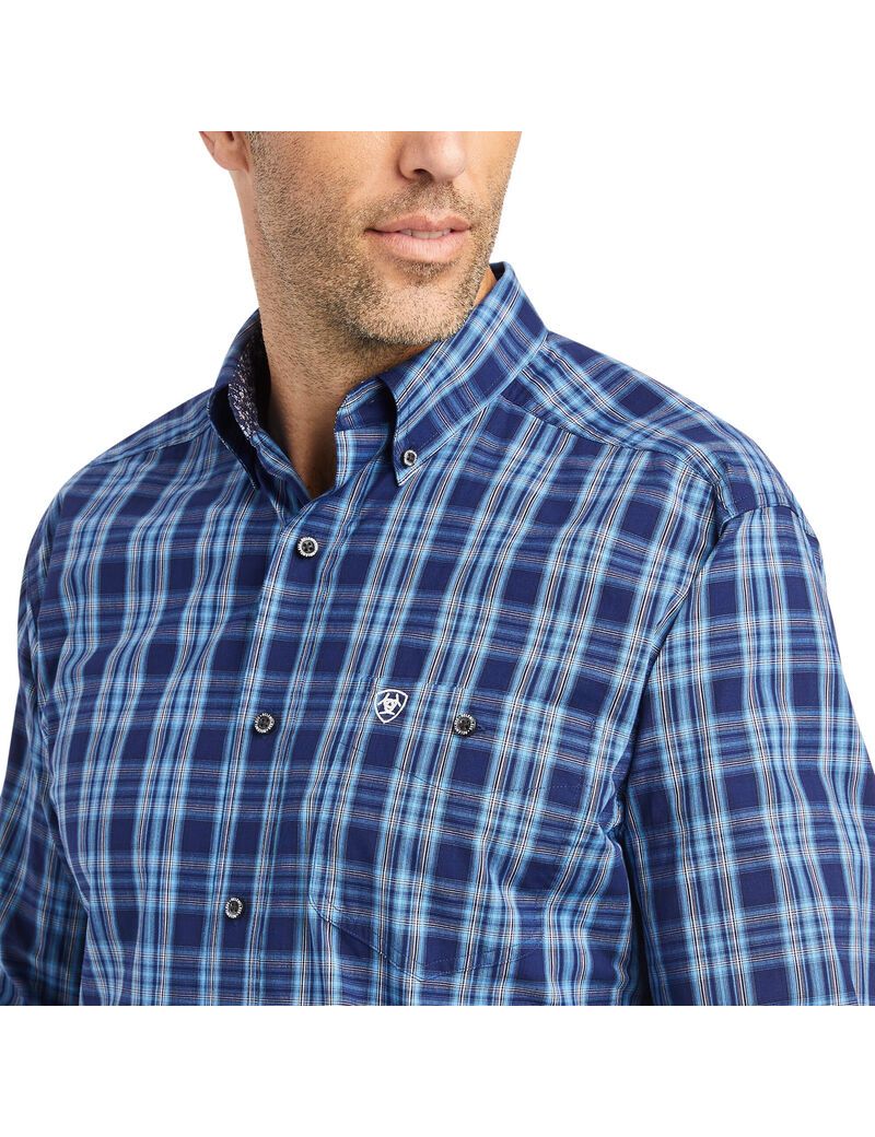 Camisas De Traje Ariat Relentless Timeless Stretch Classic Fit Hombre Multicolor | JXUL27956