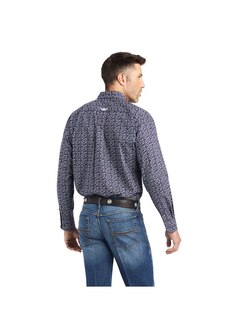 Camisas De Traje Ariat Relentless Trailblazer Stretch Classic Fit Hombre Multicolor | HGUO32149