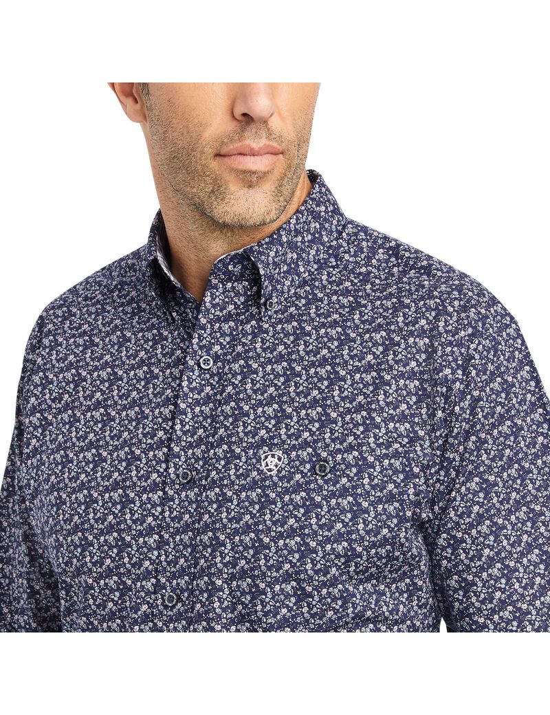 Camisas De Traje Ariat Relentless Trailblazer Stretch Classic Fit Hombre Multicolor | HGUO32149