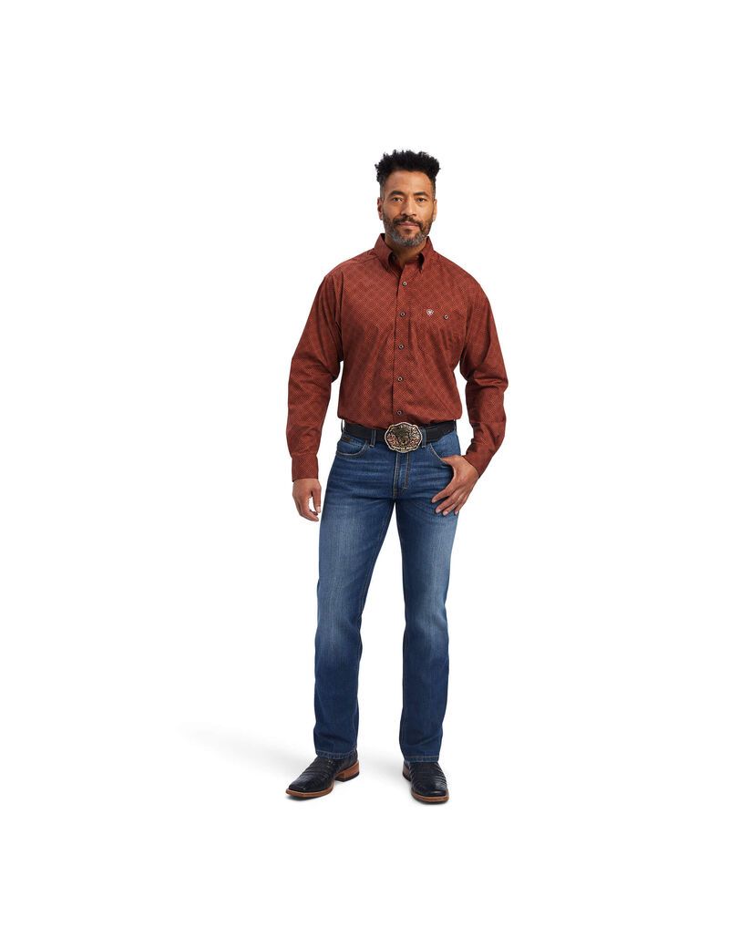 Camisas De Traje Ariat Relentless Unstoppable Stretch Classic Fit Hombre Multicolor | AWKQ96870