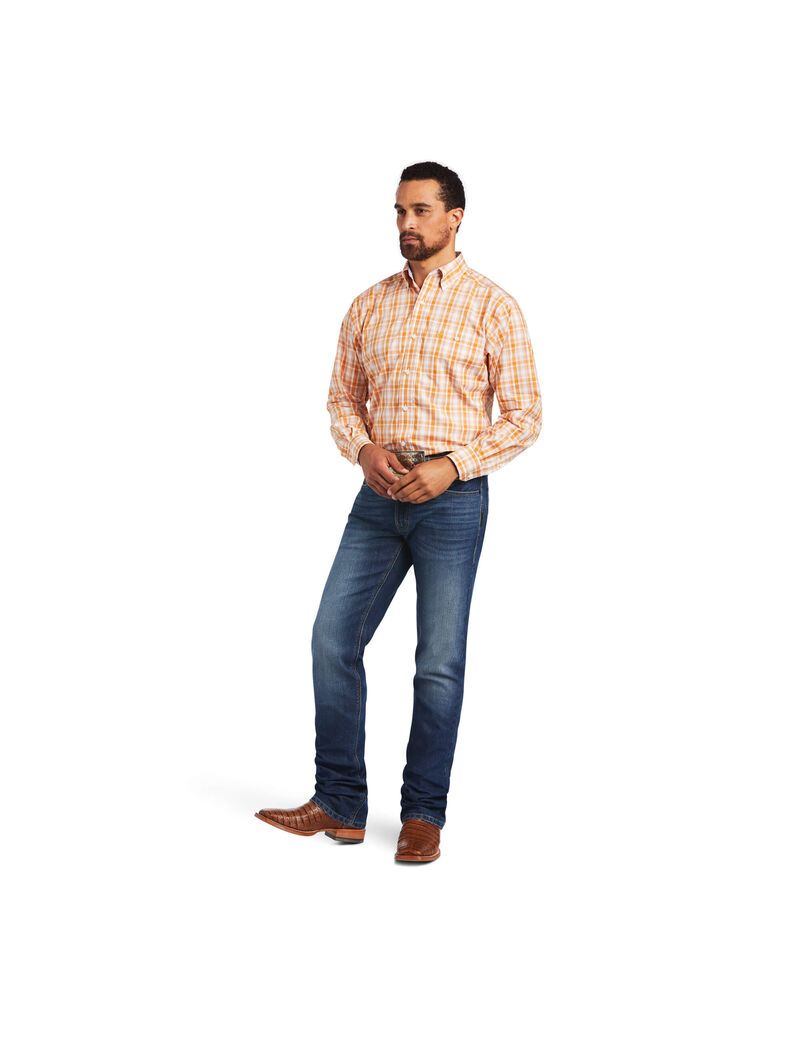 Camisas De Traje Ariat Relentless Velocity Stretch Classic Fit Hombre Multicolor | OWUG13806