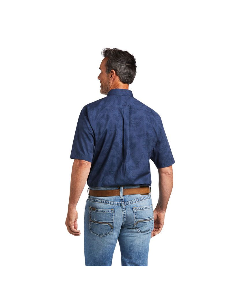 Camisas De Traje Ariat Tremaine Classic Fit Hombre Multicolor | XTCS57260