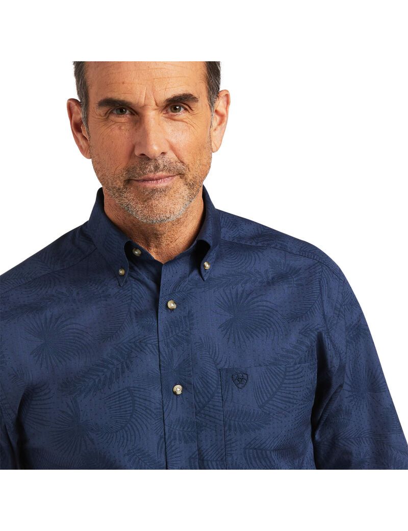 Camisas De Traje Ariat Tremaine Classic Fit Hombre Multicolor | XTCS57260