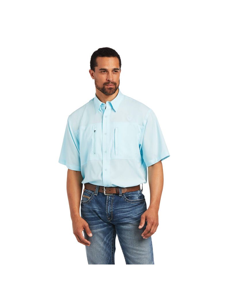 Camisas De Traje Ariat VentTEK Classic Fit Hombre Multicolor | UVYJ37481