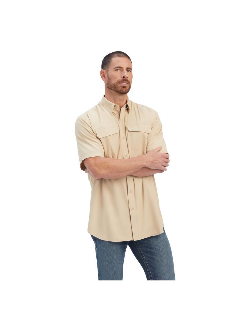 Camisas De Traje Ariat VentTEK Outbound Classic Fit Hombre Multicolor | ZSUG64382