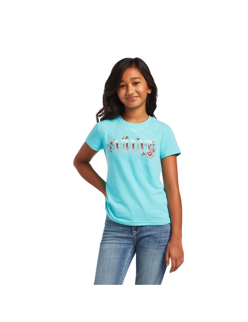 Camiseta Ariat REAL Cactus Tee Niños Multicolor | WTMP74932