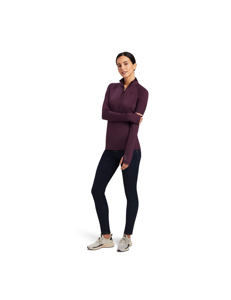 Capas Intermedias Ariat Lowell 2.0 1/4 Zip Mujer Multicolor | YVAQ95407