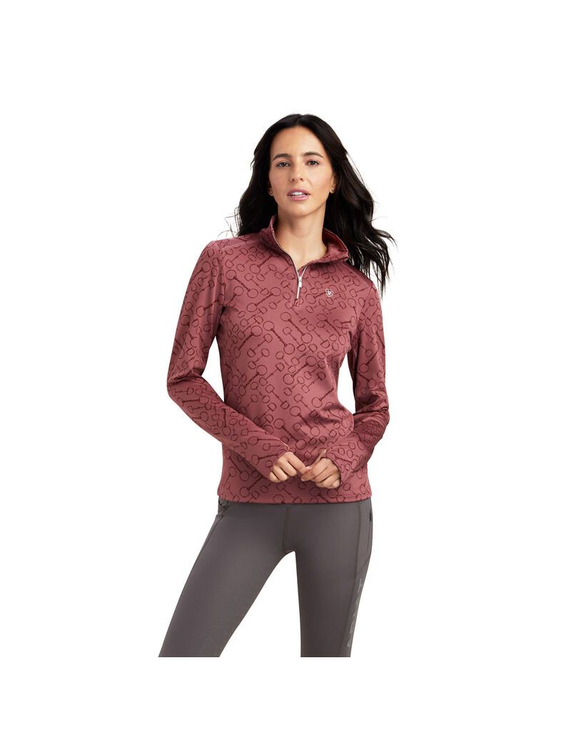 Capas Intermedias Ariat Prophecy 1/4 Zip Mujer Multicolor | RUXN95841