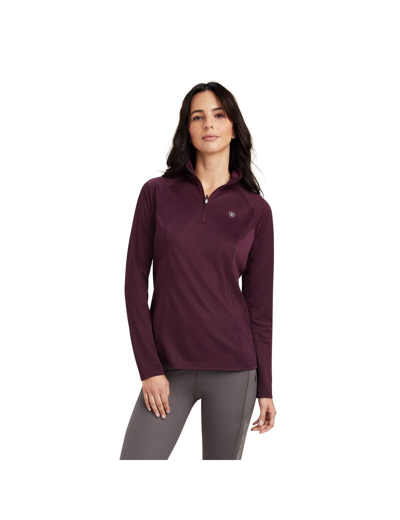 Capas Intermedias Ariat Sunstopper 2.0 1/4 Zip Mujer Multicolor | BZYS62319