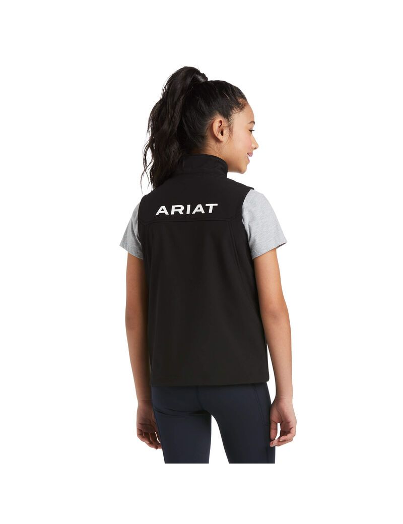 Chalecos Ariat New Team Softshell Niños Negras | RKQO79421