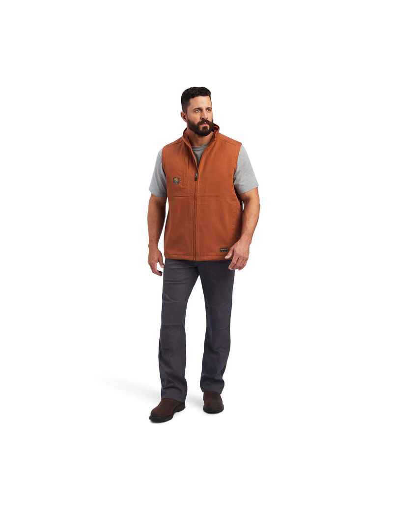 Chalecos Ariat Rebar DuraCanvas Hombre Cobra | LXRS89537