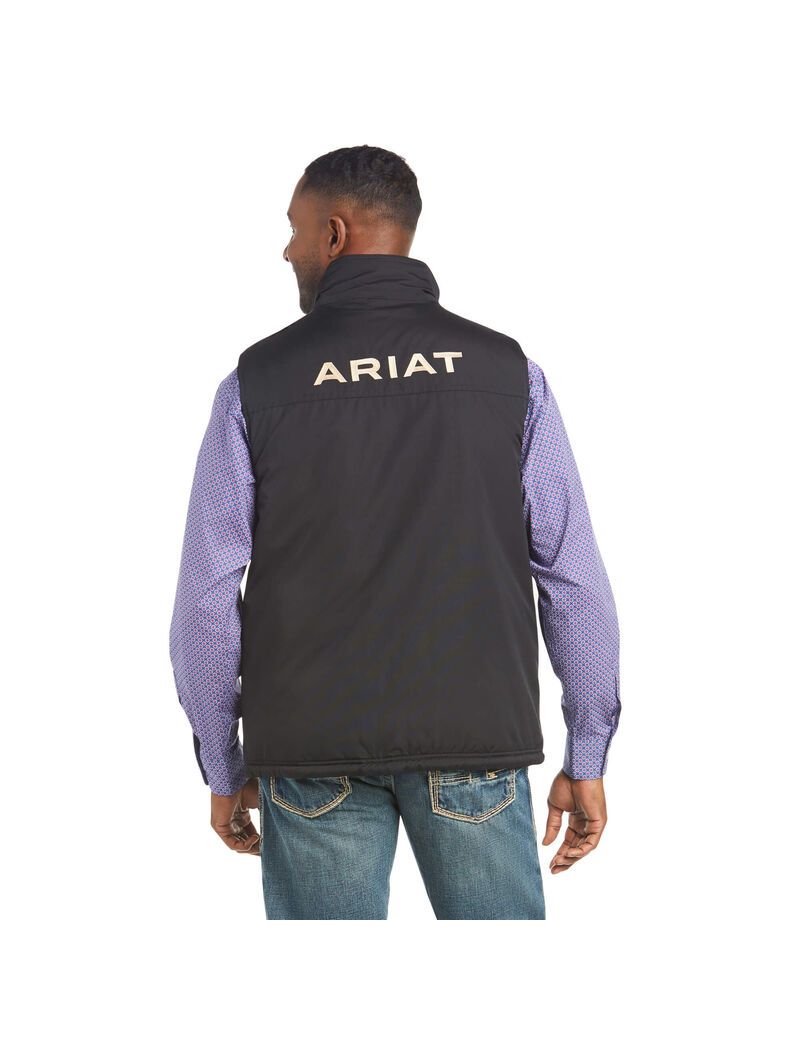 Chalecos Ariat Team Logo Insulated Hombre Negras | WYVI05189