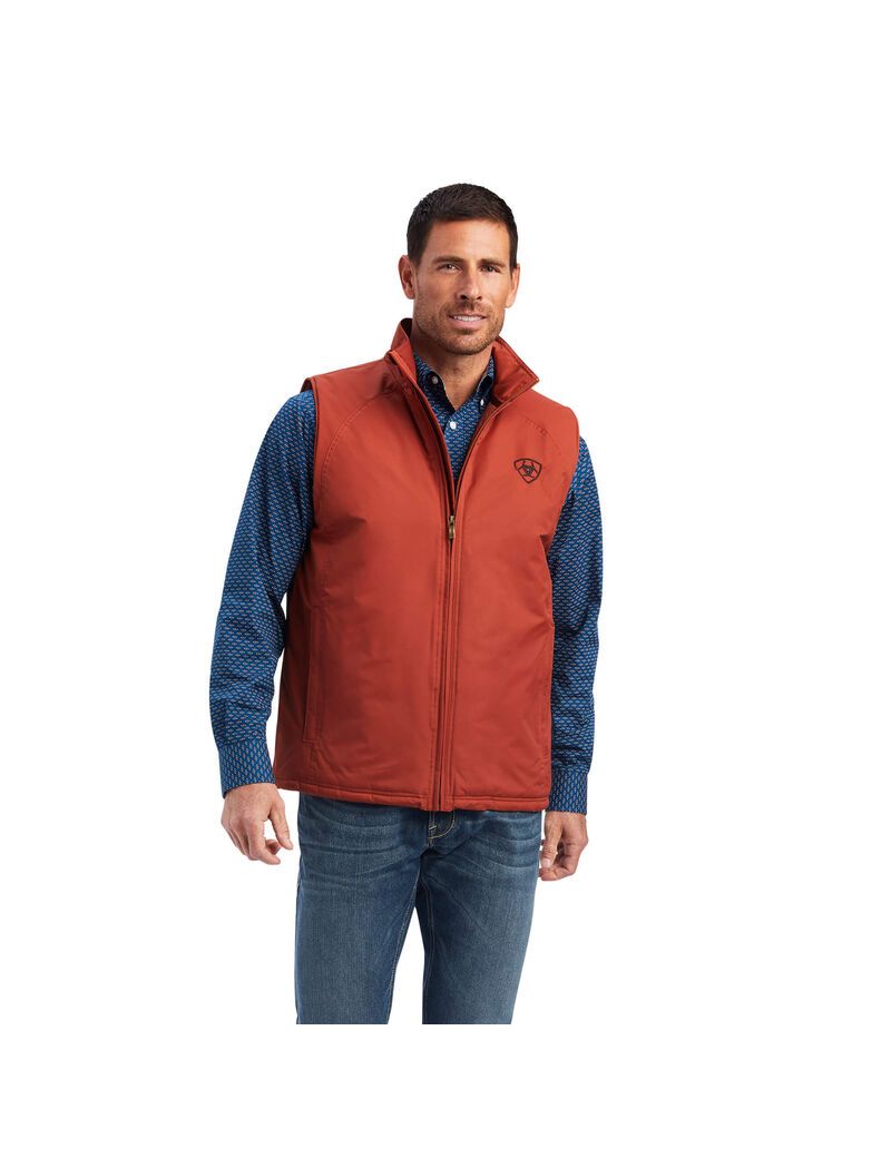 Chalecos Ariat Team Logo Insulated Hombre Marrones | YCRM04139