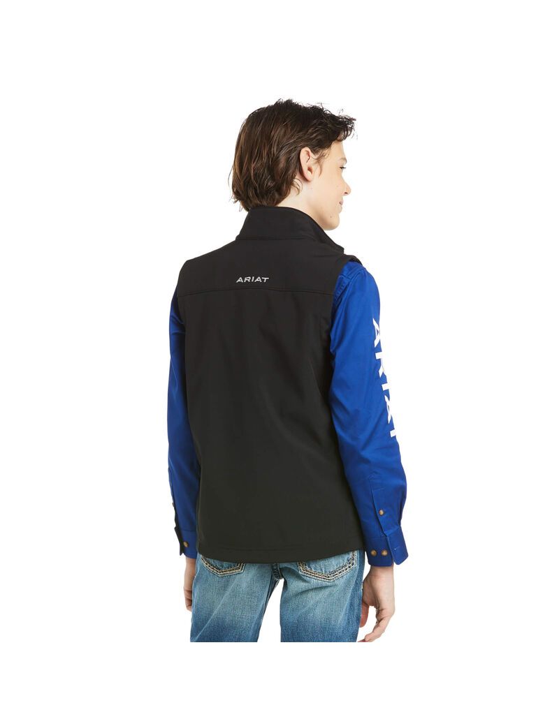 Chalecos Ariat Vernon 2.0 Softshell Niños Negras | OSJK21308