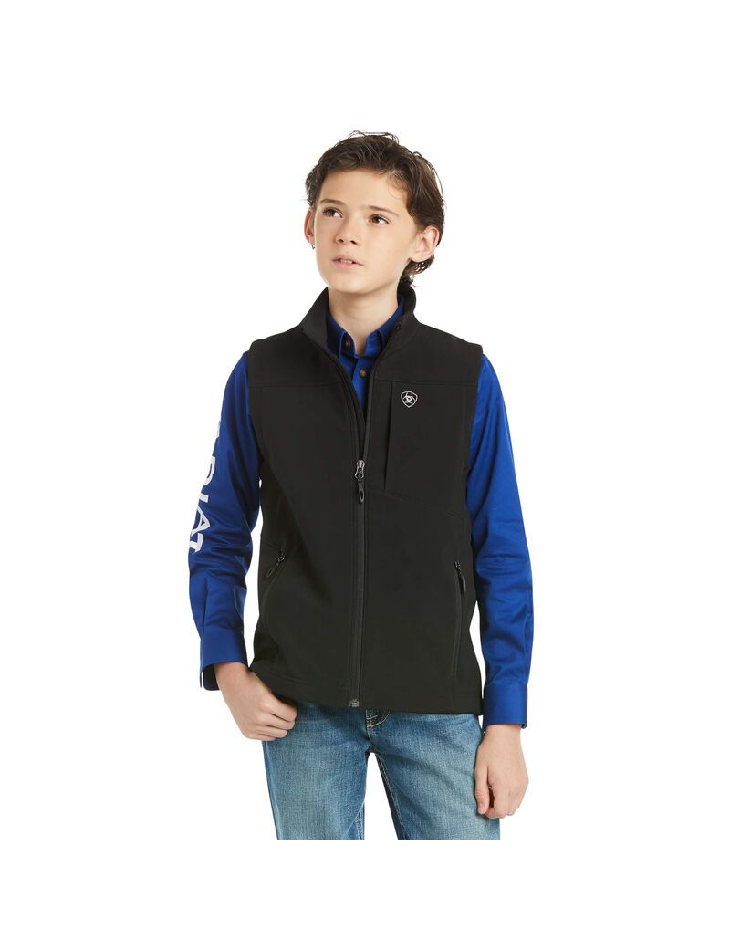 Chalecos Ariat Vernon 2.0 Softshell Niños Negras | OSJK21308