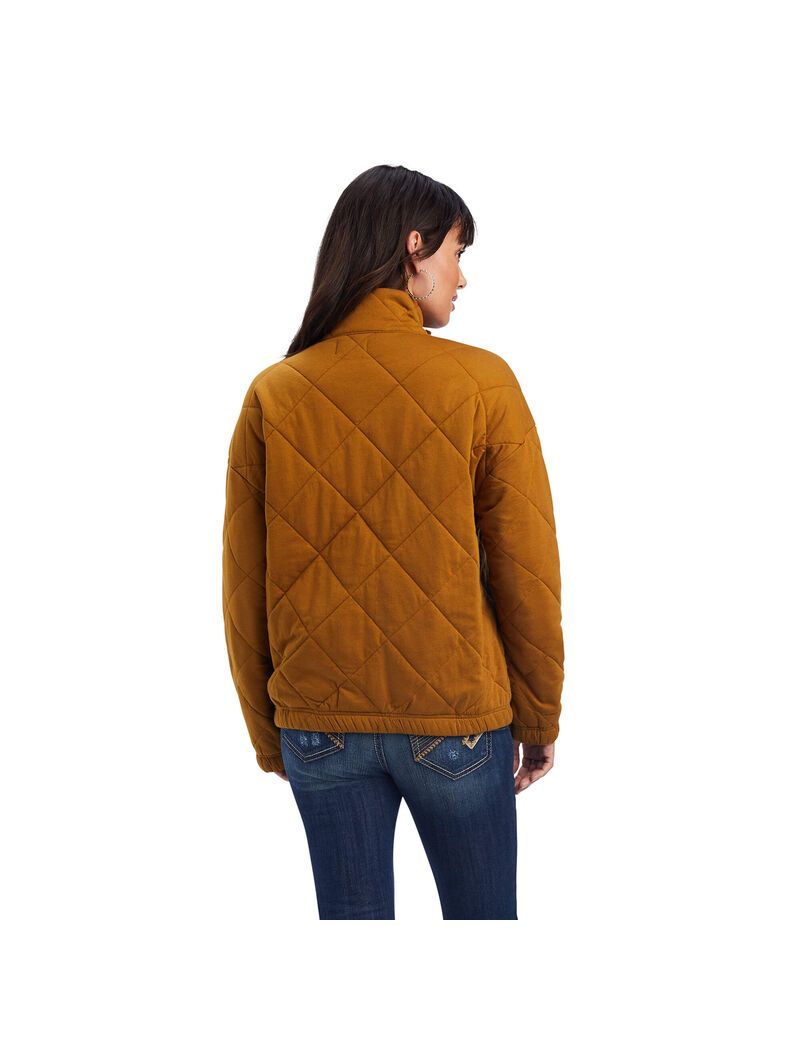 Chaquetas Ariat Acolchado Mujer Marrones | FYAN89124