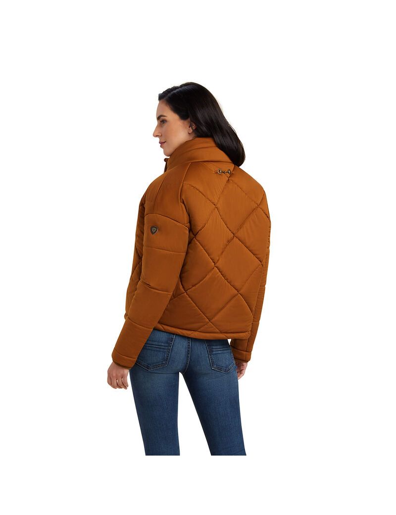 Chaquetas Ariat Adena Insulated Mujer Marrones | CTGM74098